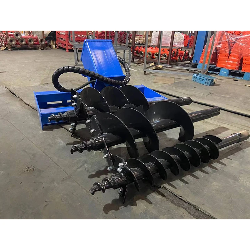 Professional Manufacturers Direct Selling Ground Post Hole Digger Machine Earth Auger Bit with Drill