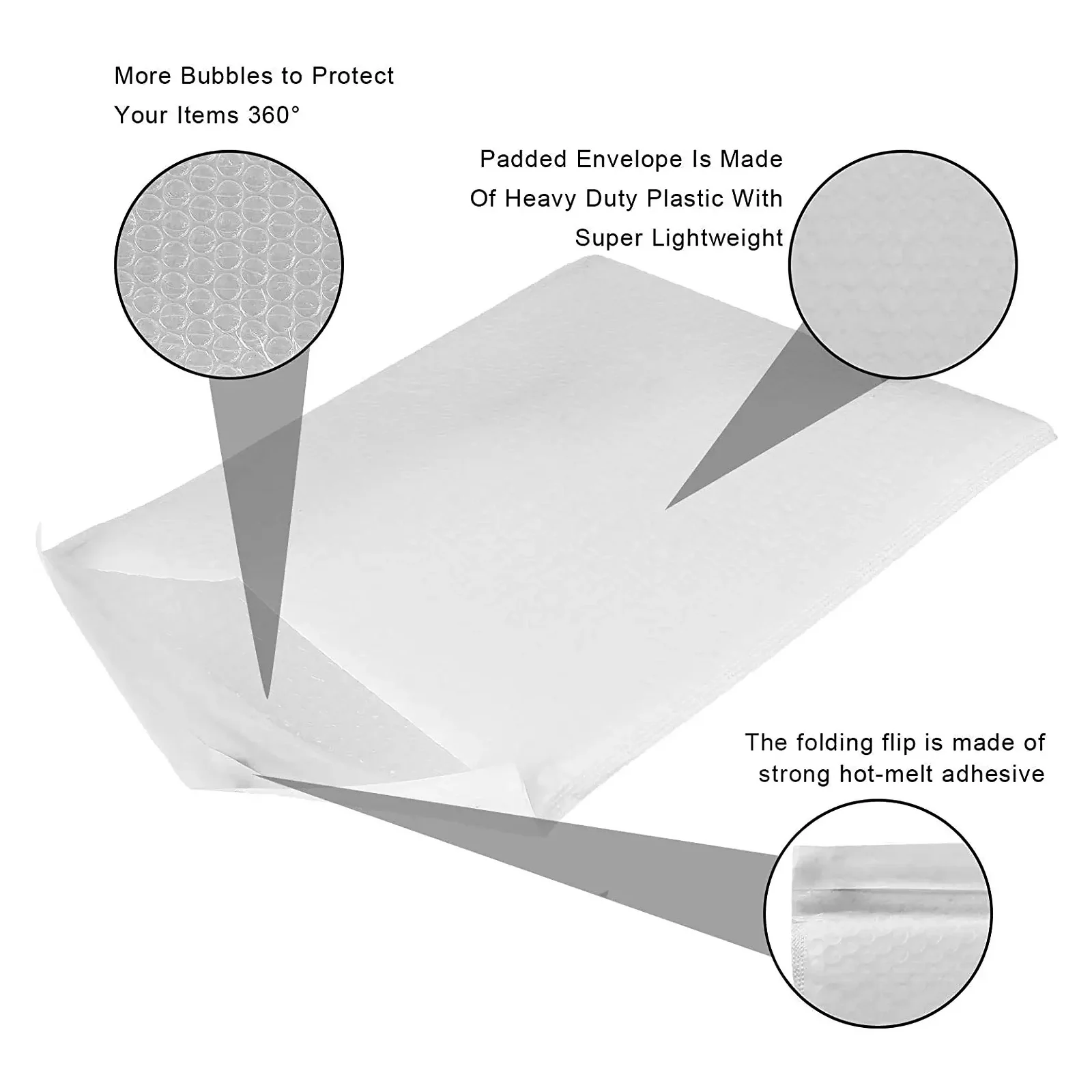 Custom Bubble Mailers Wholesale White Bubble Mailer Padded Envelopes