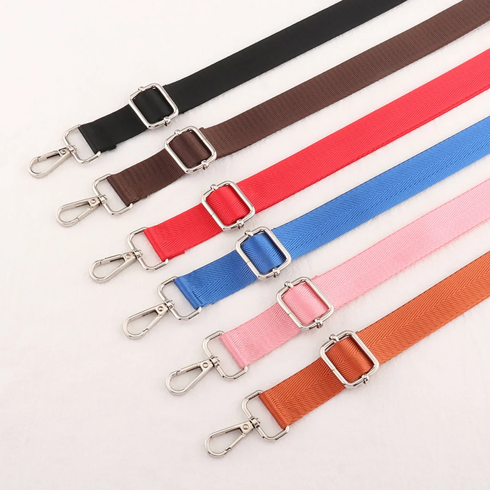 Fashion Women Nylon Crossbody Adjustable Bag Accessories Belt 2.5cm Wide Replacement Shoulder Bag Strap