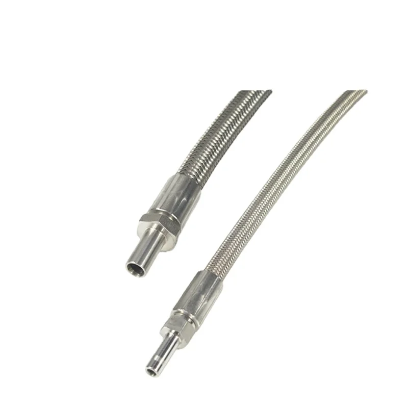 310 304 316L stainless steel ss braided flexible metal hose for gas
