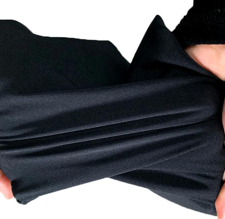 High quality  polyester Plain double4 way stretch fabric swimming fabric
