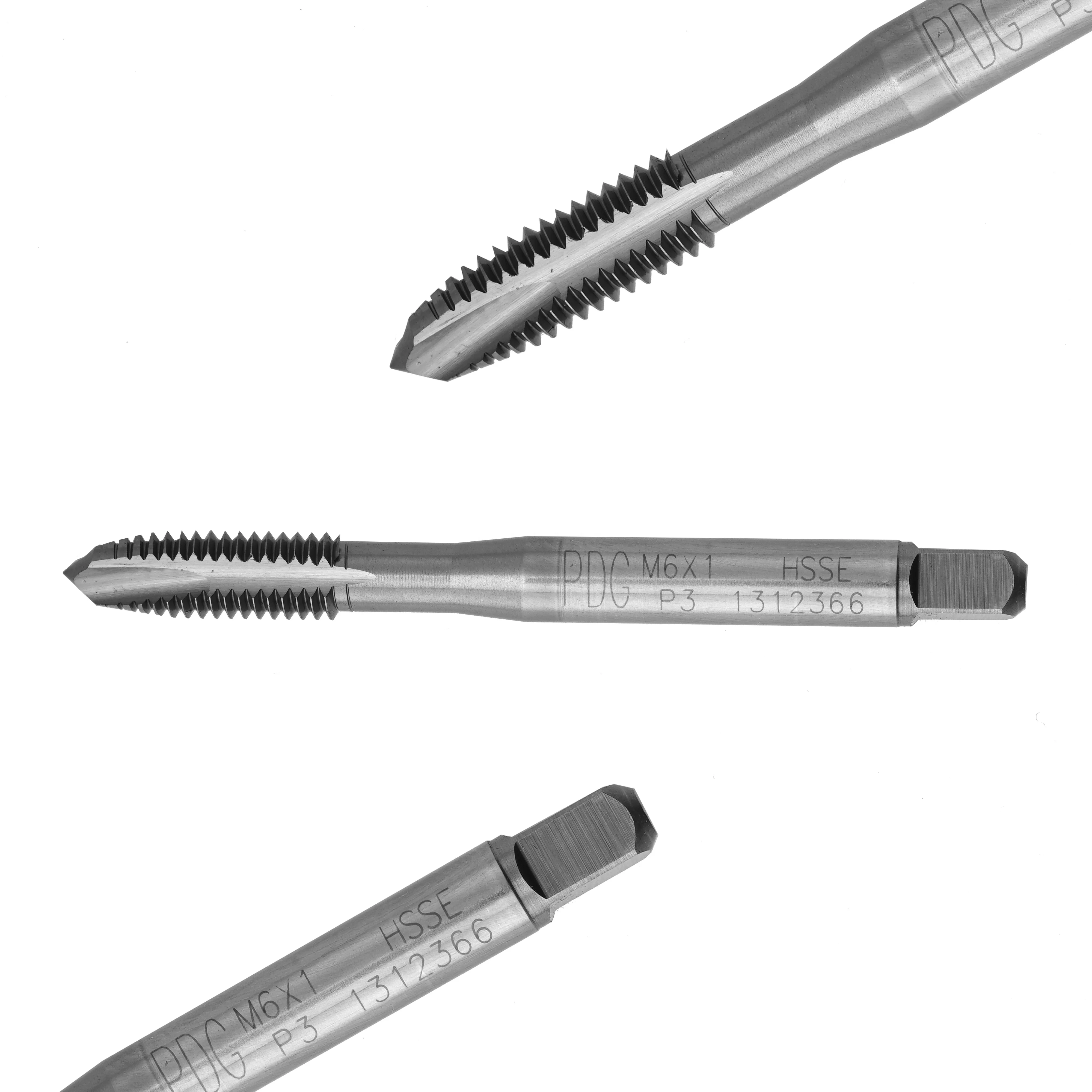 
Carbide tap machine spiral pointed tap hss spiral cutting tap 