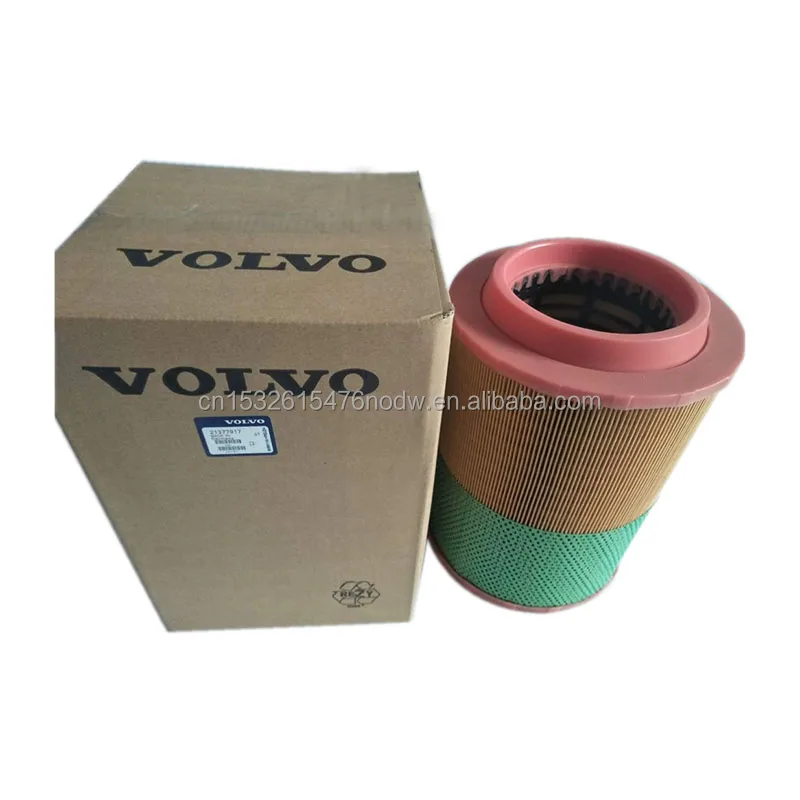 Factory spot sales 21707132 pump truck oil filter element, heavy-duty mechanical filter element, metal shell filter element