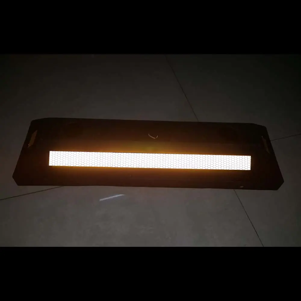 High Visibility Reflective Strip Stickers Tape PVC Acrylic Self-Adhesive Safety Warning Tape Single Sided Pressure Sensitive