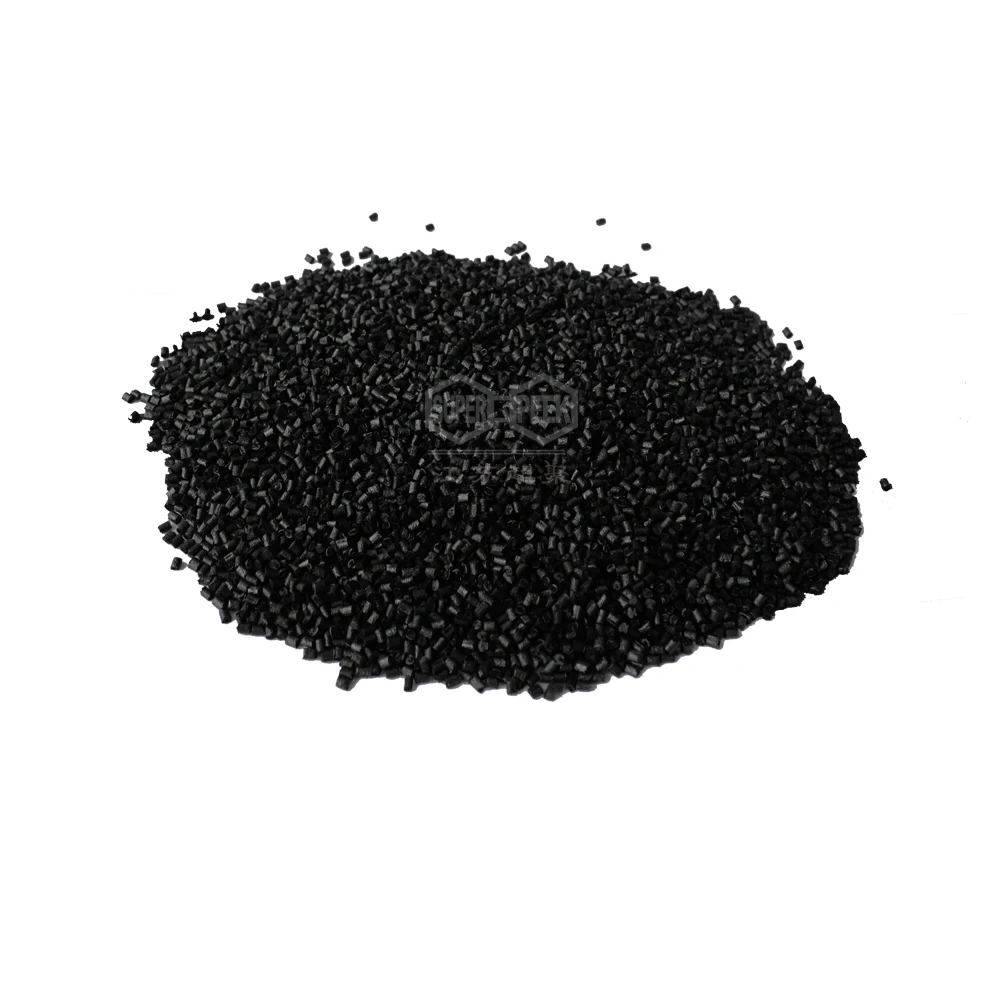 PEEK granule PEEK gain with 10% carbon fiber 10% PTFE 10% graphite