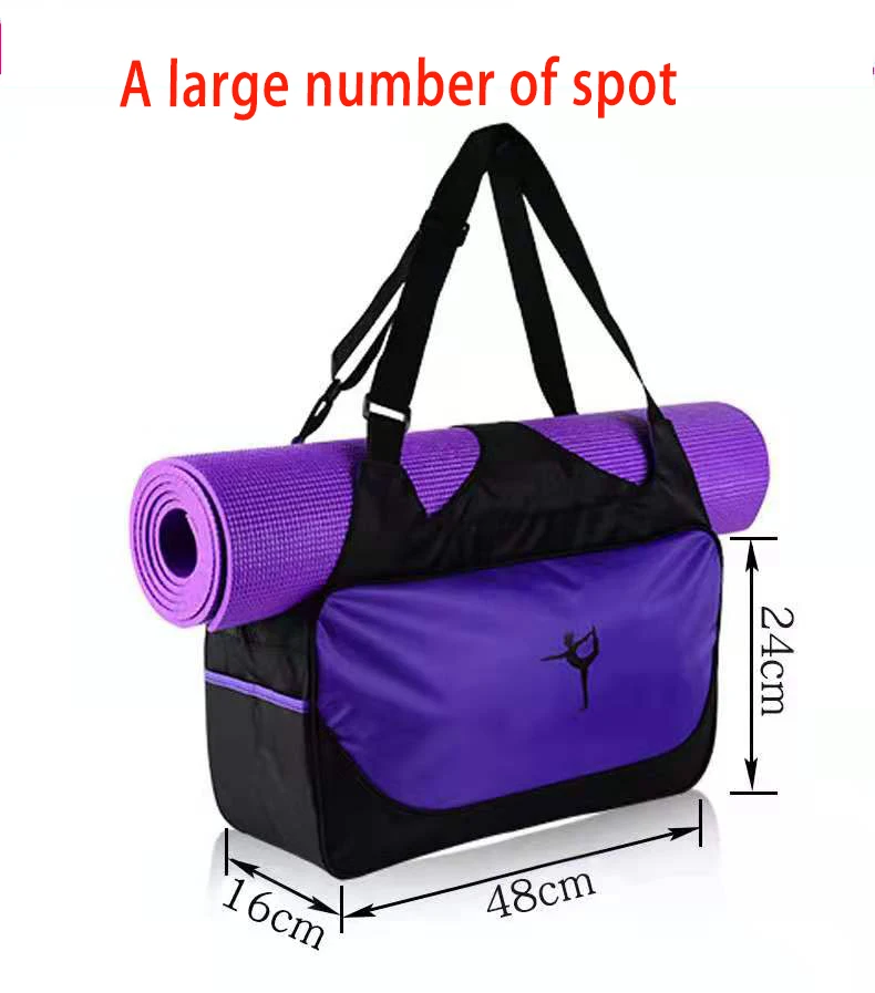 Коврик для йоги, сумка для йоги, спортивная сумка, спортивный рюкзак, большая Повседневная сумка на плечо, Пользовательский логотип, рюкзак, принадлежности для фитнеса