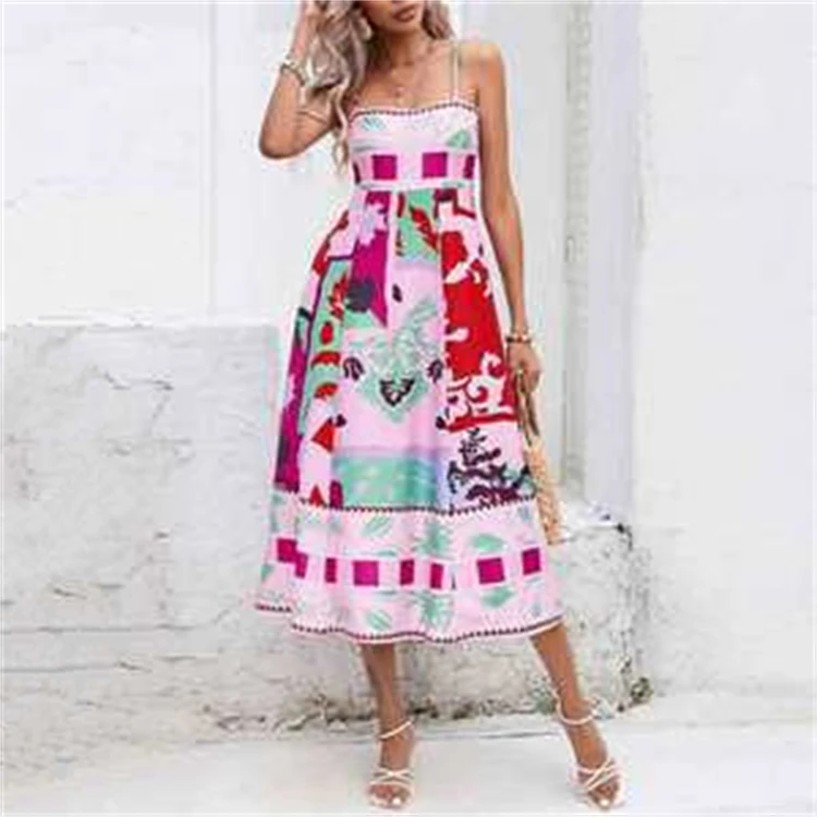 Wholesale Women Clothing Plus Size Long Sleeve African Maxi Dress