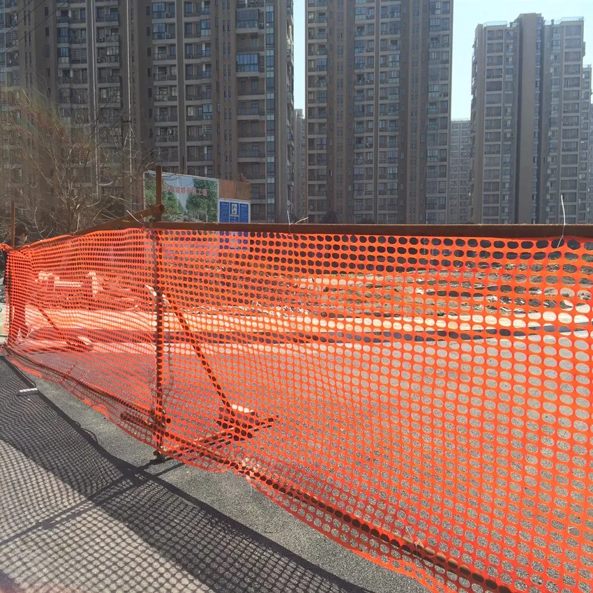 Italy market construction net a porternwt plastic orange safety barrier mesh fence