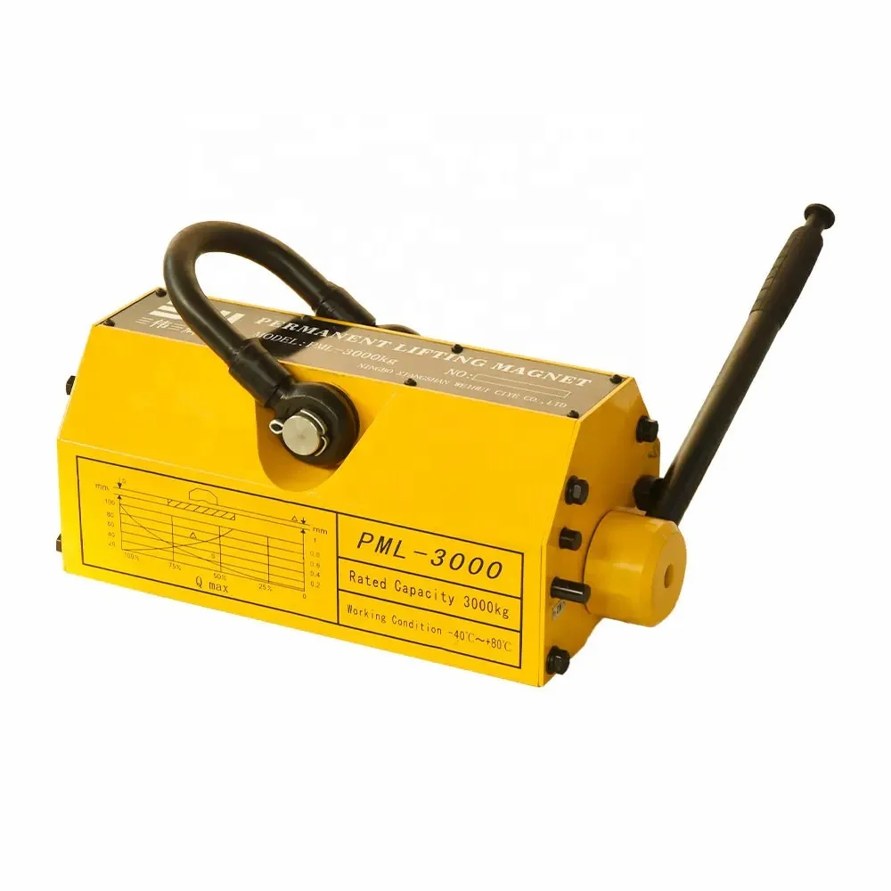 1 Ton Lifter compact capacity 30kg portable permanent magnetic lifter