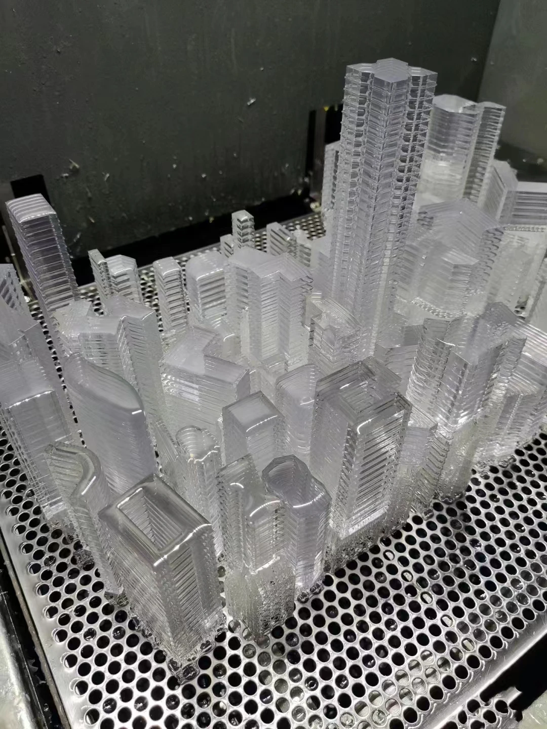 Изготовленный на заказ 3D печать SL быстрая Услуга прототипирования высококачественный полностью прозрачный материал из смолы ремесла