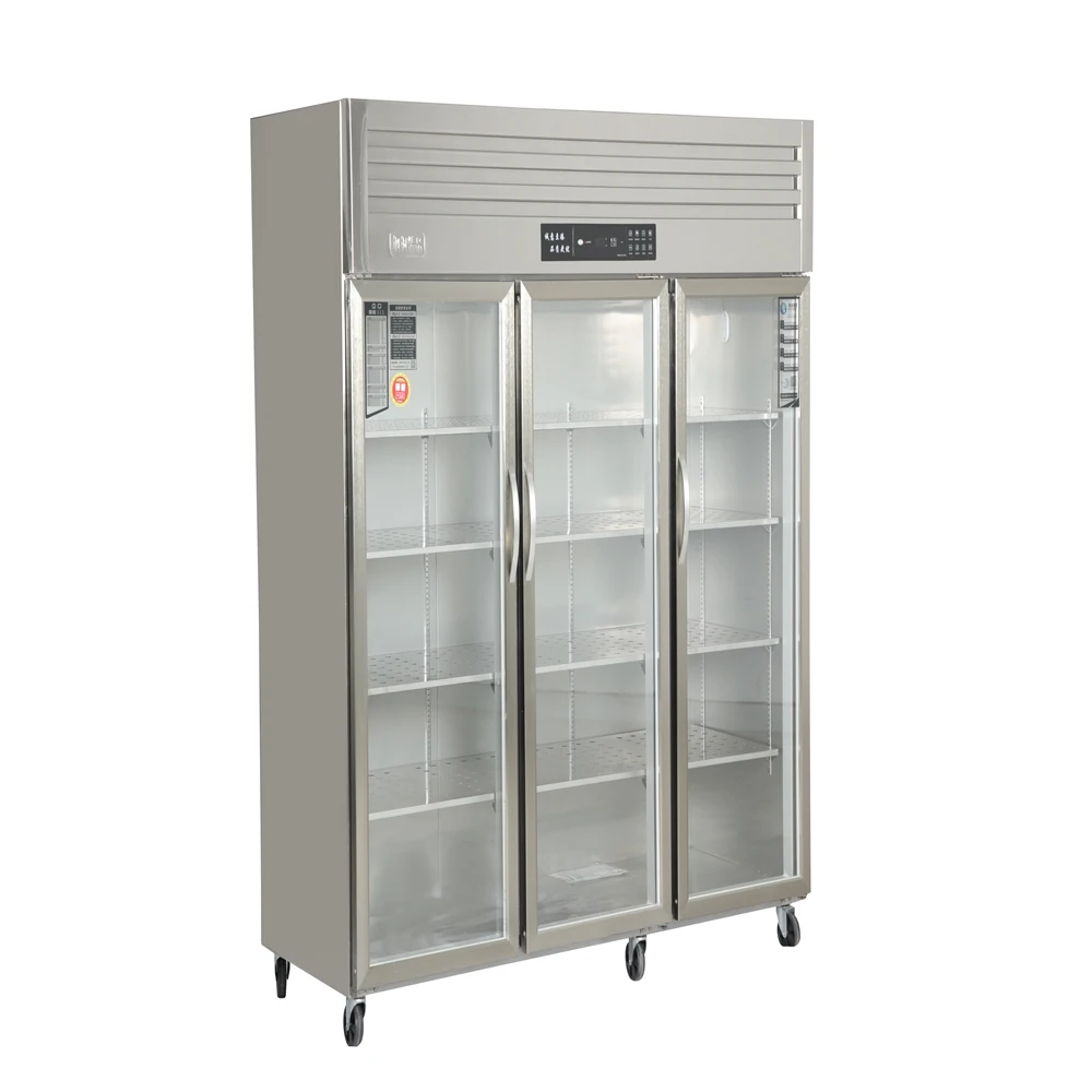 Fashionable Hot Pick Frost-Free Commercial Use Three Doors Mobile Refrigerated Freezer