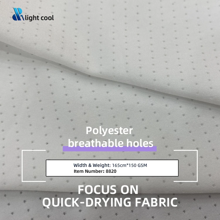 No8820 Customized Fabric Textile Raw Material Flocking Mesh Fabric Lace Nylon Span Lace Fabric