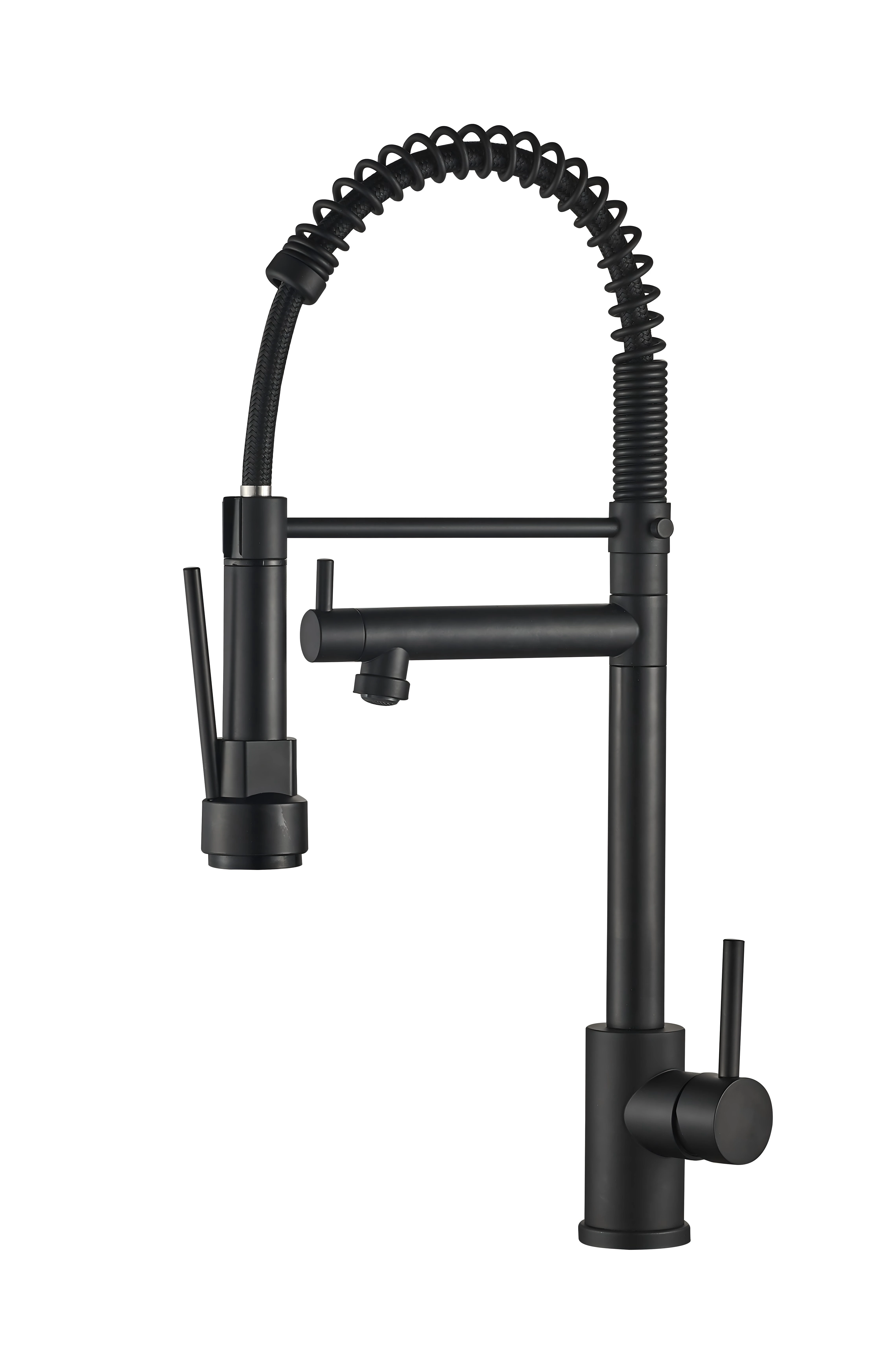 Multifunction Kitchen Faucet Mixer Tap Multi-color Kitchen Sink Faucet With Pull-out Spray Spring Stainless Steel Kitchen Taps