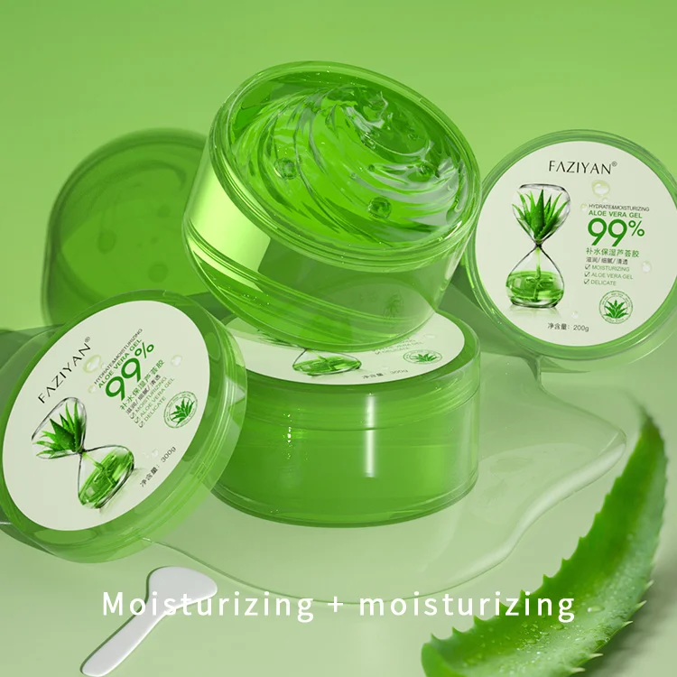 Oem Cosmetic Factory Organic Aloe Vera Gel Natural Anti-aging Moisturizer Whitening Aloe Vera Gel