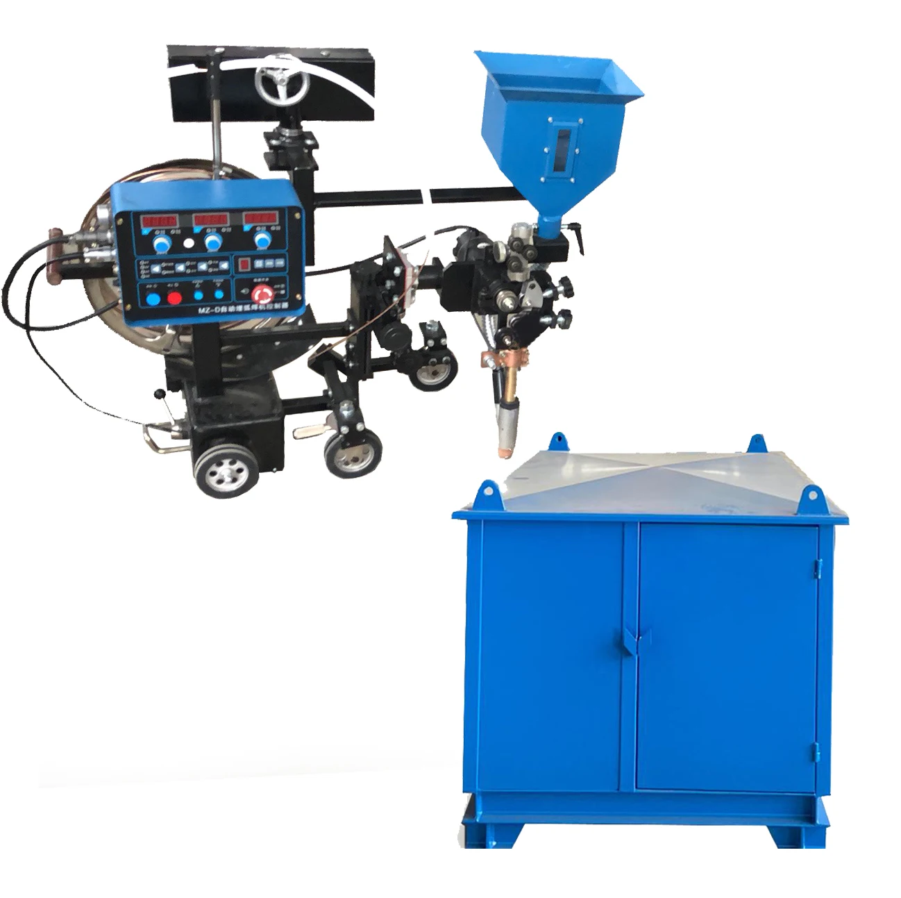 Saw Welding Machine Tank Construction Flat Fillet Welding Tractor