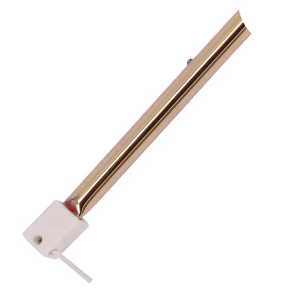 
Excellent quality gold proof halogen IR quartz tube 220V-450V power quick hot heating lamp for indoor warm equipment for heater 