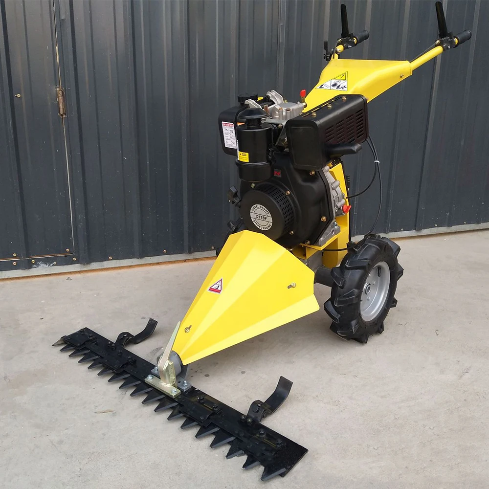 Hand Push Lawn Mower Gasoline Self Propelled Mower Grass Cutter