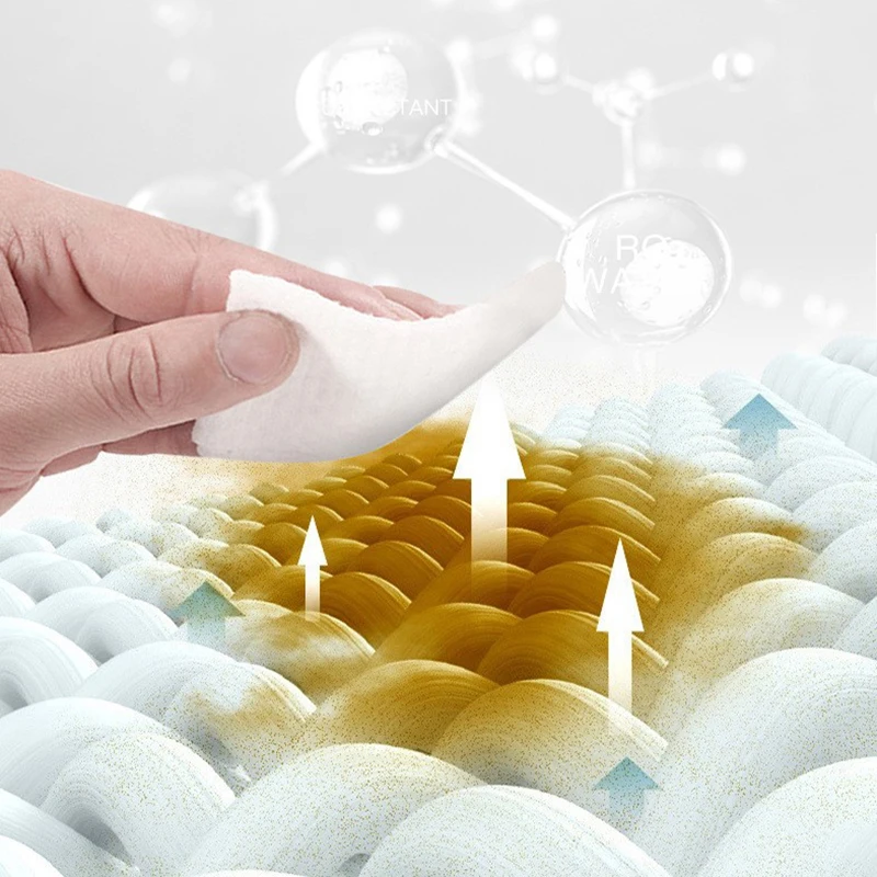 Wholesale Custom Individually Wrapped Laundry Cleaning Wet Wipes Stain Remover Wet Wipes for Clothes Shout Wipe And Go