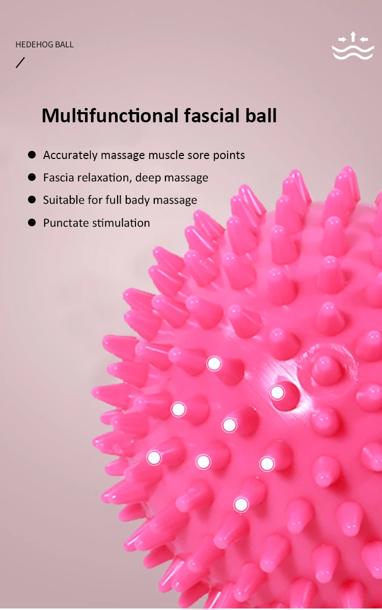 Customizable and Sample Soft Fascia Yoga Ball For body Relief Fitness Fittings Massage Ball Fascia Ball