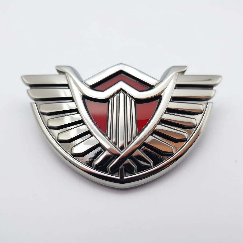 Customized Durable Not Easy To Curl Waterproof 3D  Plastic Car Emblem For Car