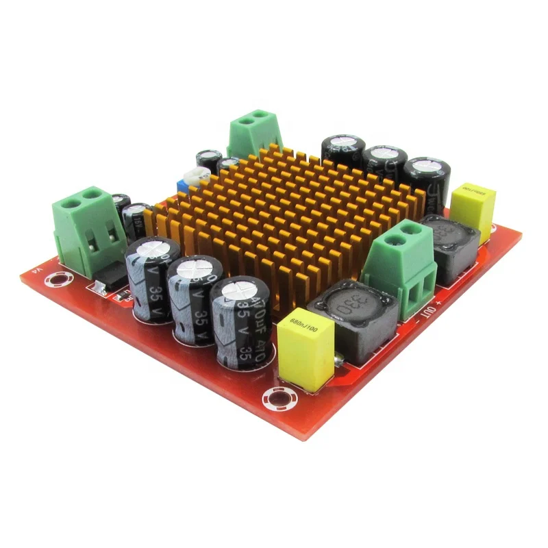 TPA3116D2 TPA3116DA Audio Amplifier Amp Board DC 12V 24V 150W MAX Mono Channel Digital Power Amp Module XH-M544
