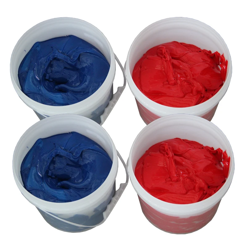 Factory Price Direct To Film Red Ink Plastisol Pigment Heat Transfer Printing Ink For T-shirt Printing