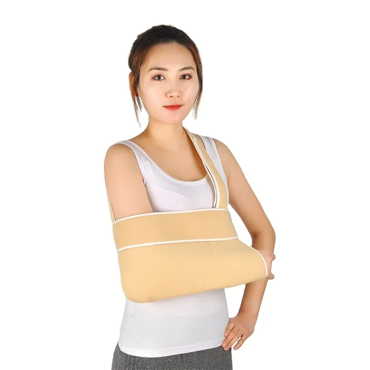production of high quality and low price fixed arm medical adjustable arm sling breathable good spot direct sales