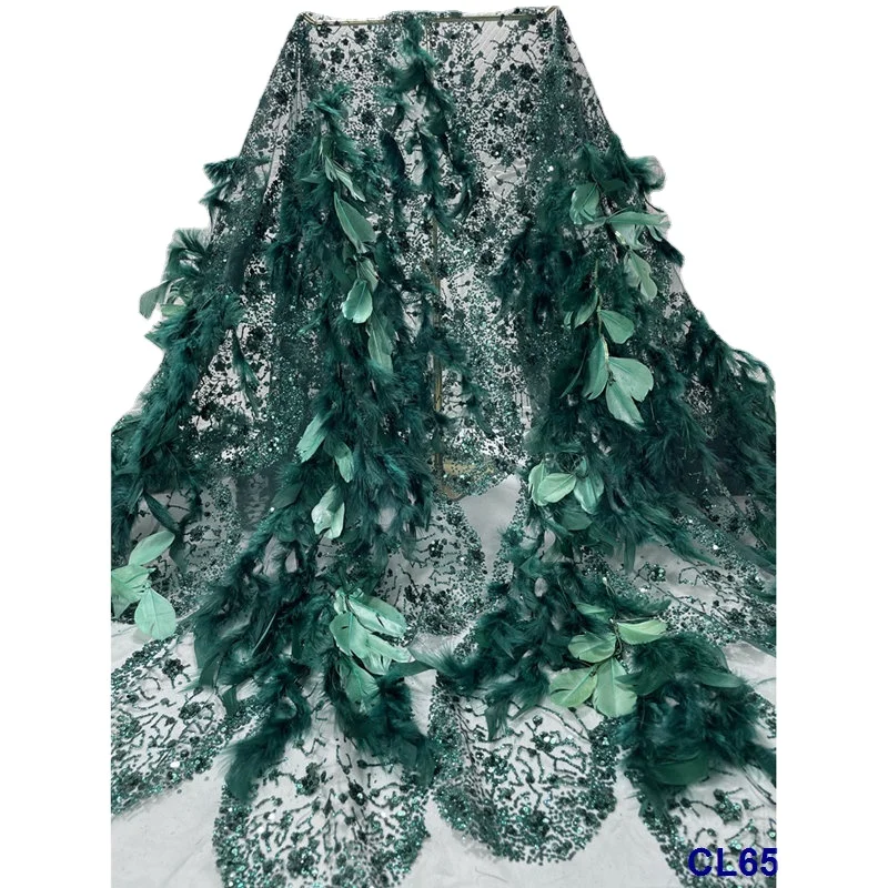 Lisami страусиное перо с блестками для элегантного роскошного белого свадебного платья модное платье ткань вышивкой