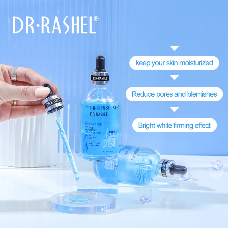 Dr Rashel Hyaluronic Acid Primer Serum 100ml Moisturizing Purifying Restoring Hydrating Facial Care