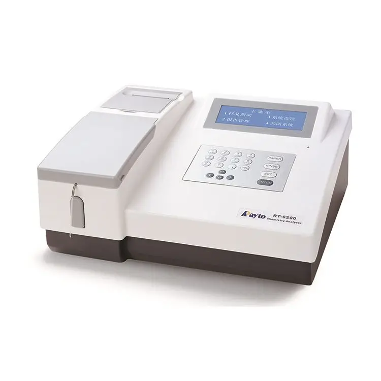 Human semi auto biochemistry analyzer laboratory equipments chemistry 2021 fully automated biochemistry analyzer