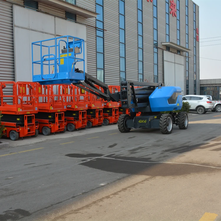 29 м инструмент для доступа к небу электрическая платформа Настольный подъемник 12 Мини самоходный ножничный