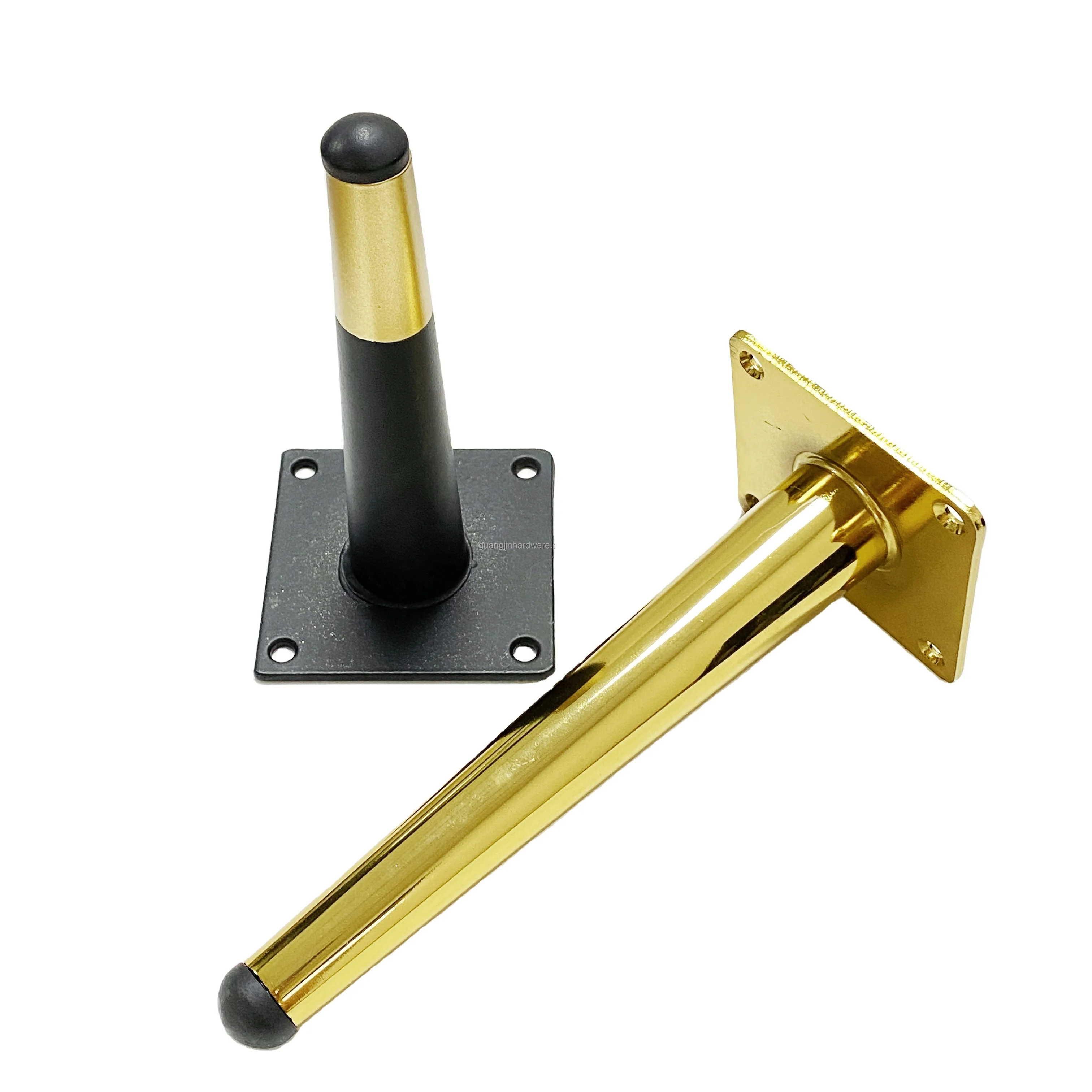 Luxury Modern Gold Tapered Furniture Legs Sofa Legs Cabinet Table Legs  For Sale