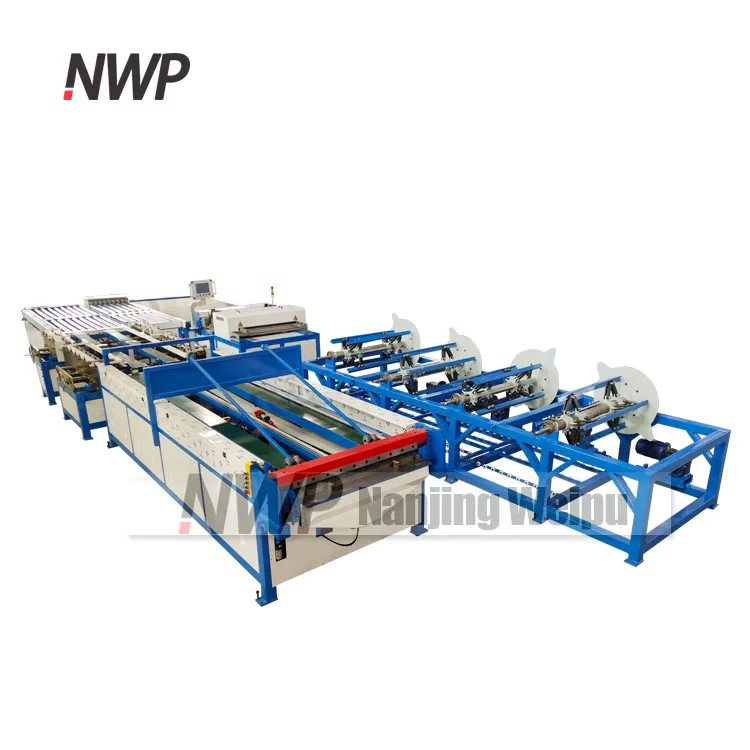 Weipu Supply Ventilation Duct Manufacturing Machine Auto Air Duct Production Line 5