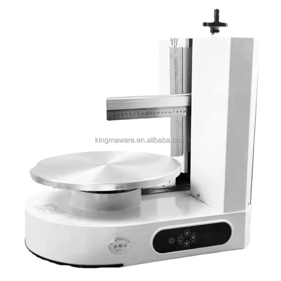 factory direct to sale 4-12 inches Bread Cake Smoothing Coating Machine Cake Bread Ice Cream cake Spreading Machine for sale