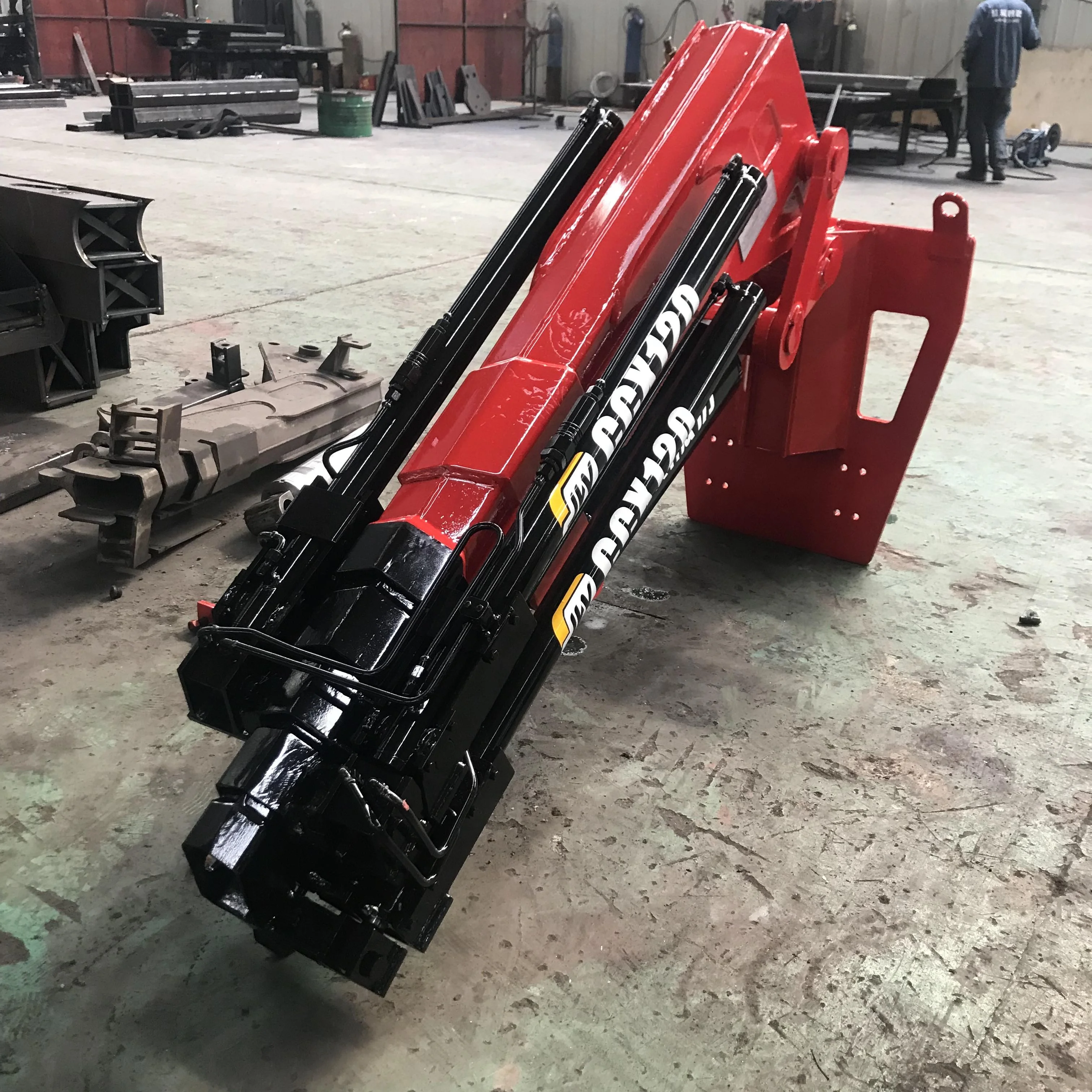 Hydraulic Small Mobile Floor Crane 5 ton for sale