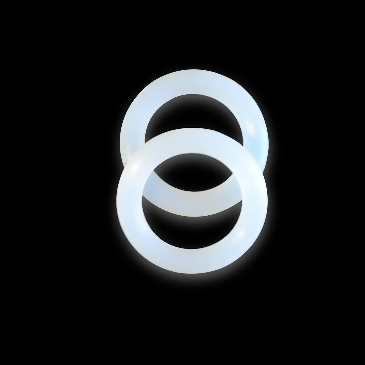 Silicone transparent o-ring/VMQ clear rubber o ring