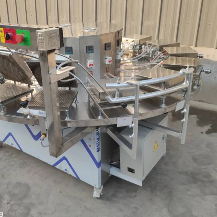 Industrial New Design Industrial Automatic Waffle Ice Cream Cone Maker Crispy Egg Roll Making Machine