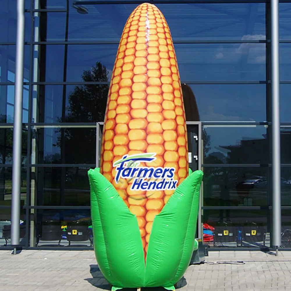 wholesale Outdoor Event Custom Inflatable Corn For AdvertisingGiant Corncob Model With Printing