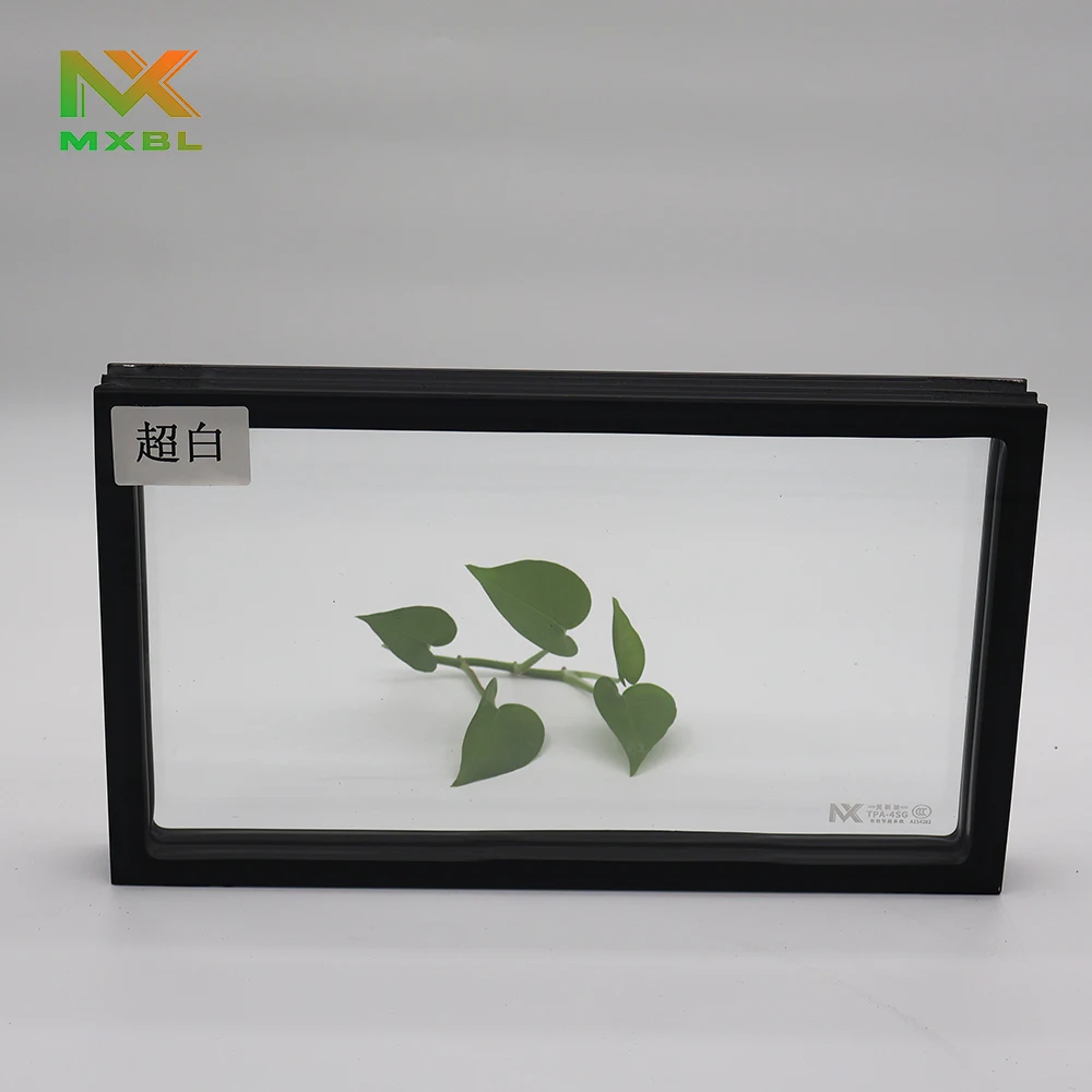 Top Quality Low-e insulating glass window glass double glazed glass for curtain wall China Factory