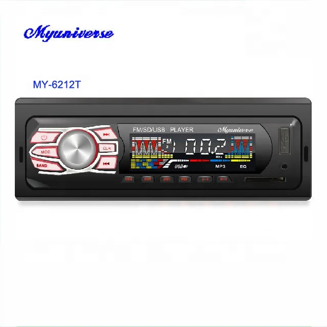 
2021 New style car radio mp3 player with usb sd fm bluetooth remote control power charge car ampliflier 