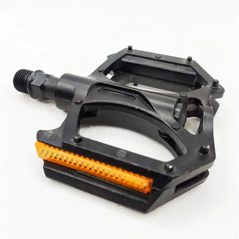 Bicycle Pedals Electric Bike Pedals Plastic Foot Pegs PP Material Folding Foot Pegs for Bike Box Black Bearing