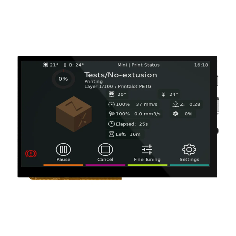 Bigtreetech Lcd Display Touch Screen Monitor IPS 7inch Ips Screen Touch Pc for Klipper