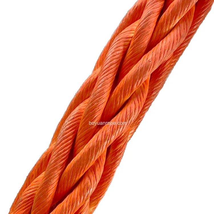 12 нитей, оранжевый цвет, UHMWPE швартовочный канат 52 мм 56 мм Прочный желтый цвет HMPE морской швартовочный Канат