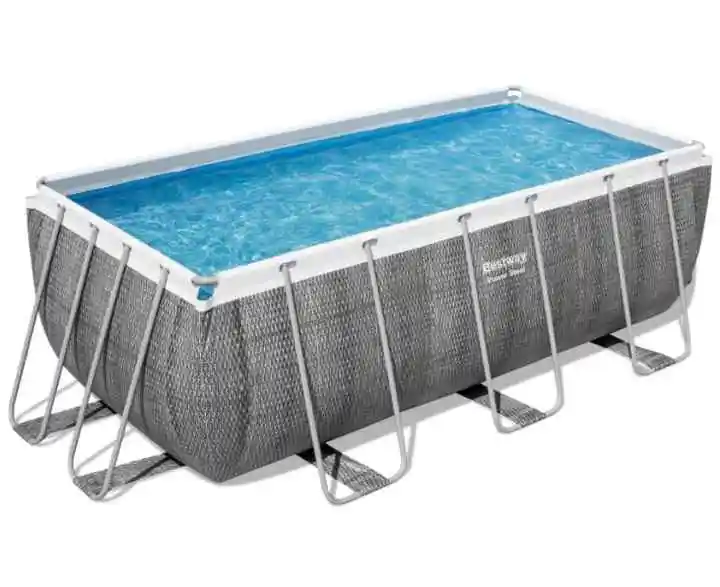 Bestway 56722 надувной прямоугольный металлический каркас для бассейна piscina grande infantil quadrada