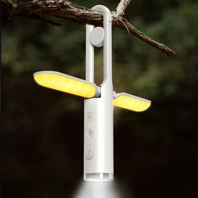 Portable Pocket Light Camping Led Flashlight Smart Outdoor Lamp Rechargeable Camping Light Led Camping Lamp For Lighting
