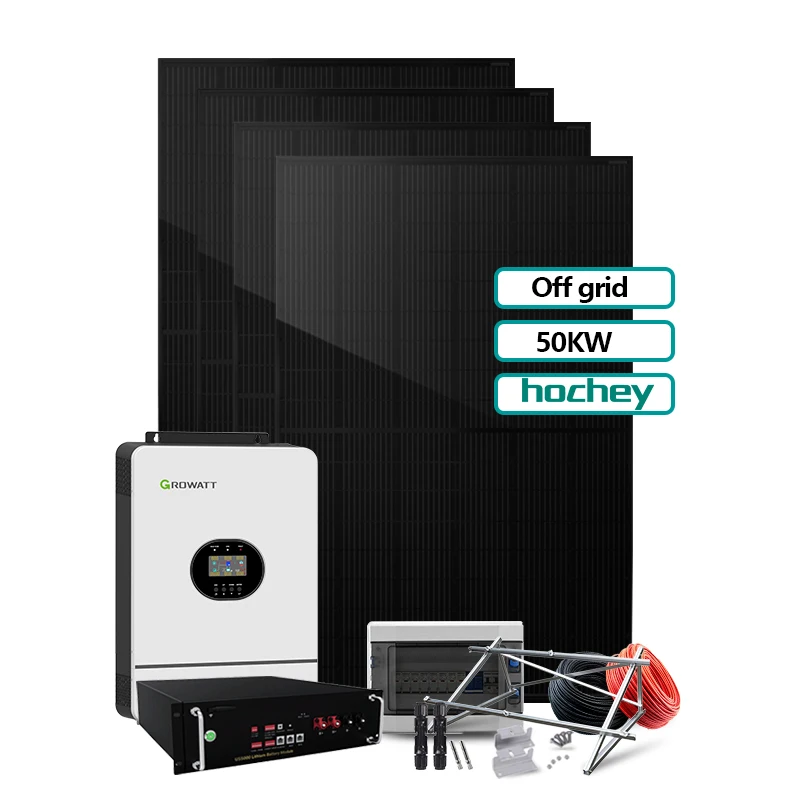Pollution-Free Get Solar Storage Complete 50KW Solar System For Home Off Grid Most Popular Green Solar Energy Kit 10KW -250KW
