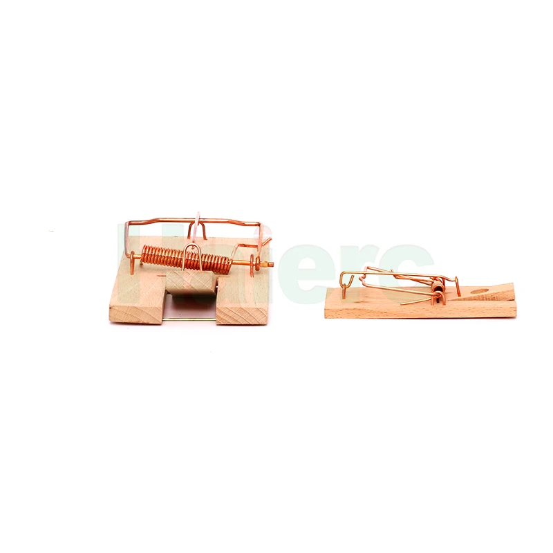 Haierc Wholesales Humane Snap Rat Trap Rodent Mousetrap House Warehouse Indoor Wood Mouse Trap