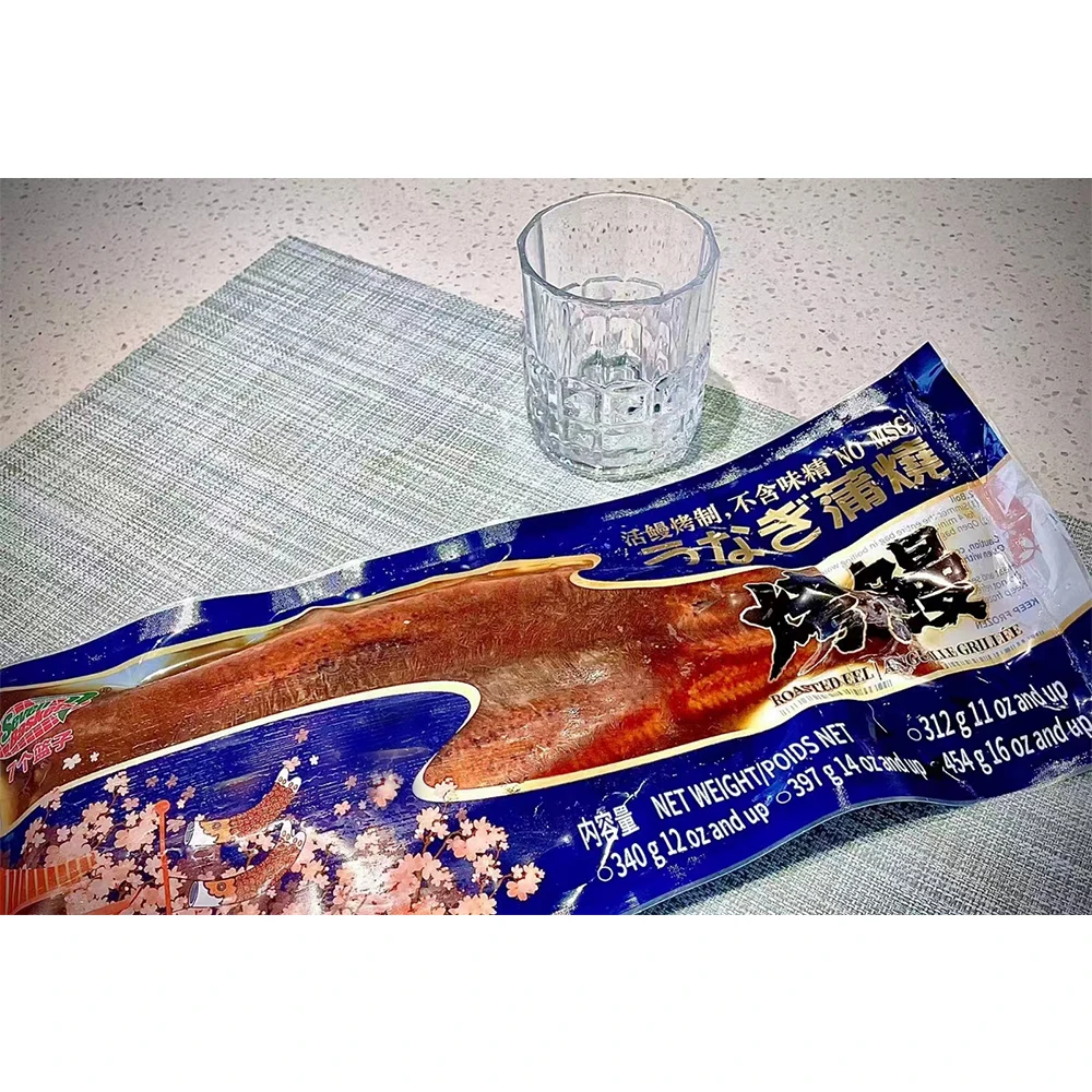 OEM Customize Wholesale High Quality Sushi Frozen Conger Unagi Kabayaki Fillets Japanese BBQ Broiled River Roasted EEL