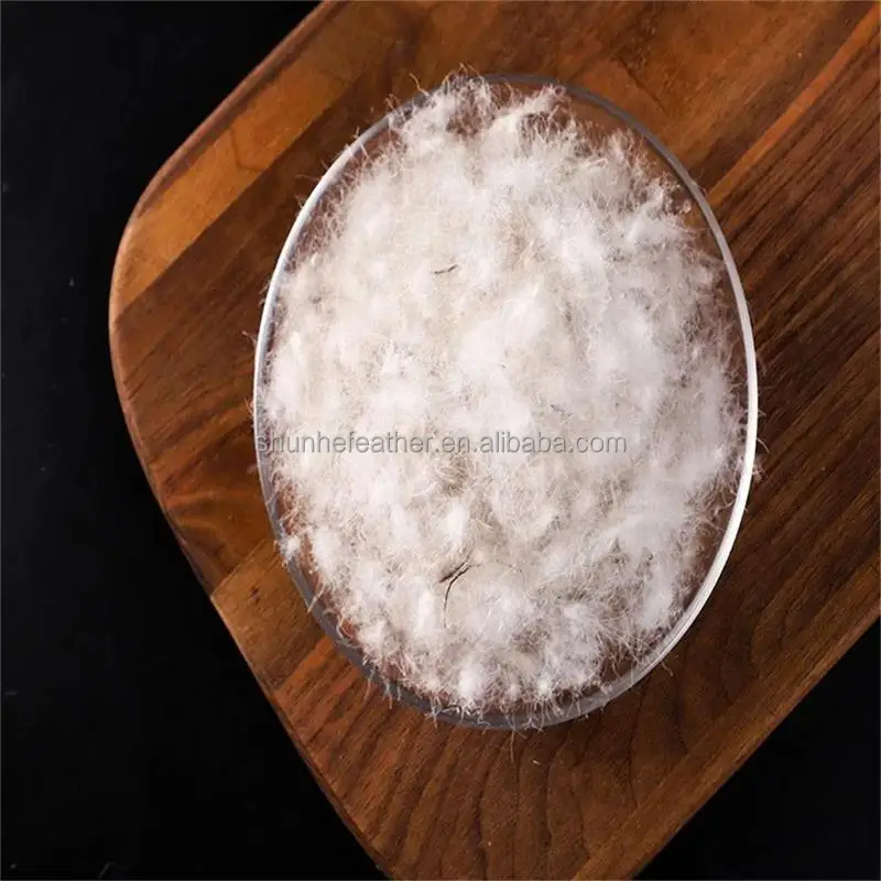 Wholesale 70% Washed Grey Duck Down Filling