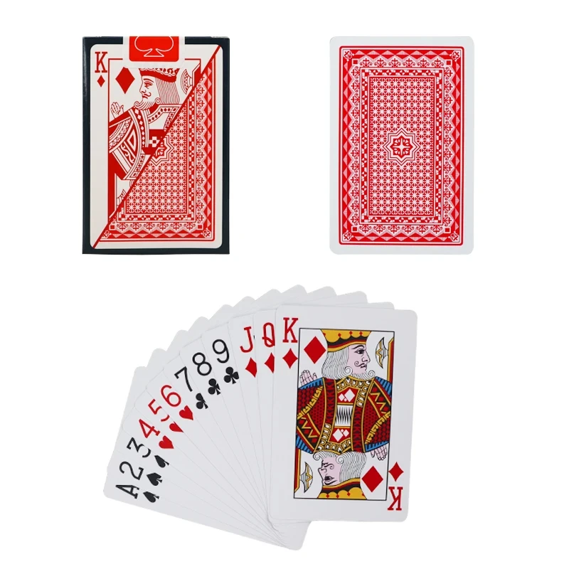 Wholesale PVC new pattern plastic waterproof playing cards adult board game 58*88mm card entertainment playing cards